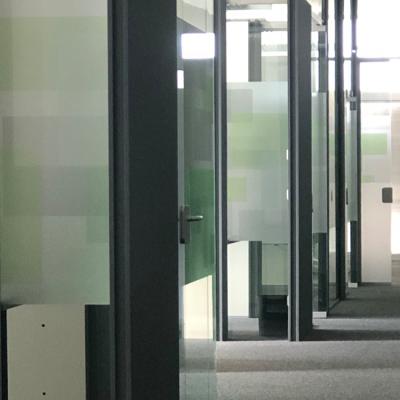 Funky Strawberry Werbetechnik Sichtschutz